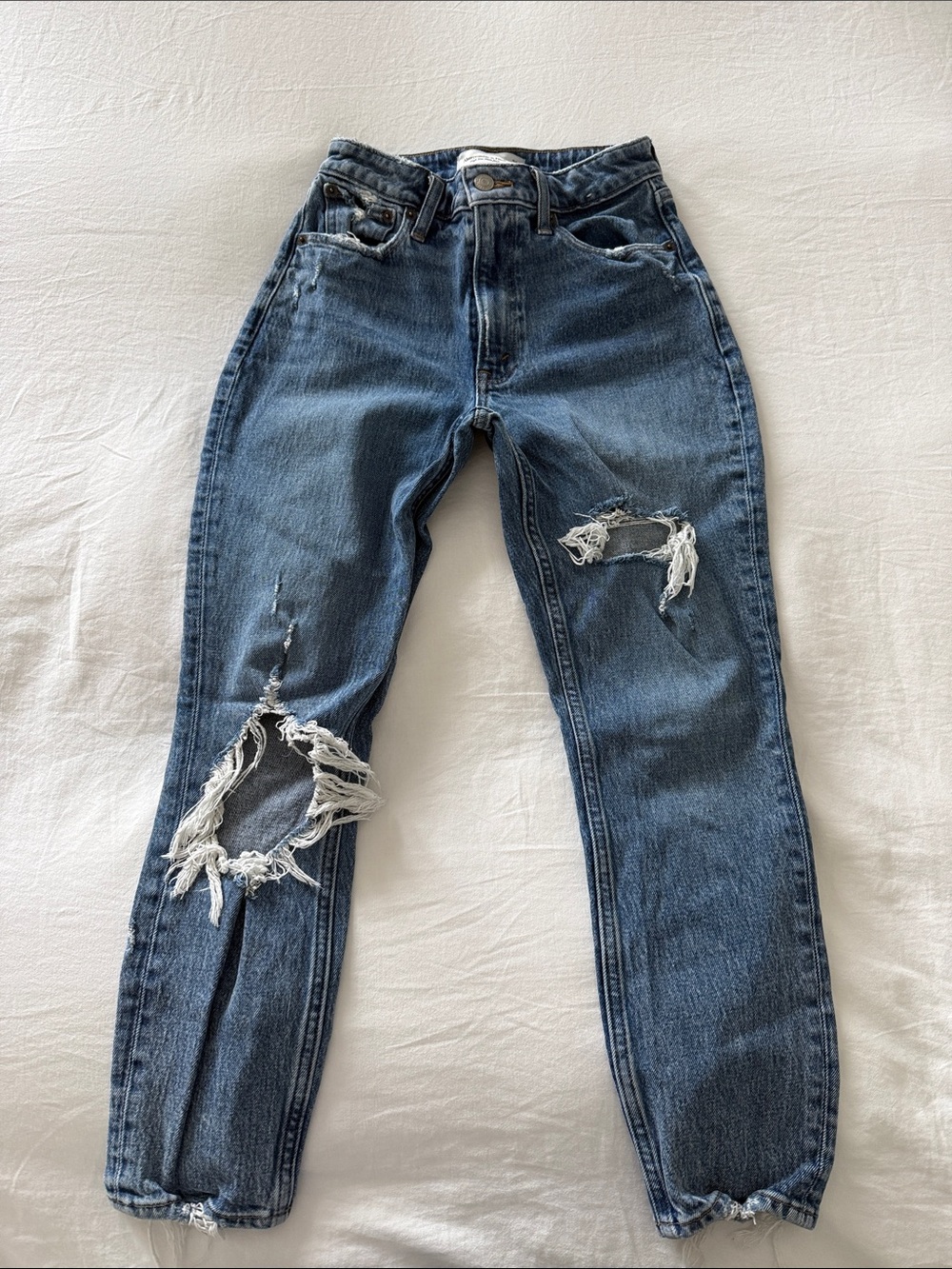 A&F Distressed Jeans - Picture 2 of 4